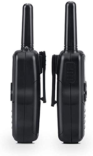 Walkie Talkies, MOICO Long Range Walkie Talkies for Adults with 22 FRS Channels, Family Walkie Talkie with LED Flashlight VOX LCD Display for Hiking Camping Trip (Orange 2 Pack)