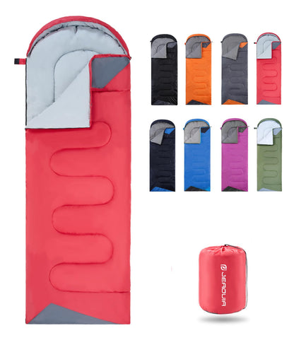 Sleeping Bags for Adults Backpacking Lightweight Waterproof- Cold Weather Sleeping Bag for Girls Boys Mens for Warm Camping Hiking Outdoor Travel Hunting with Compression Bags（Navy Blue）