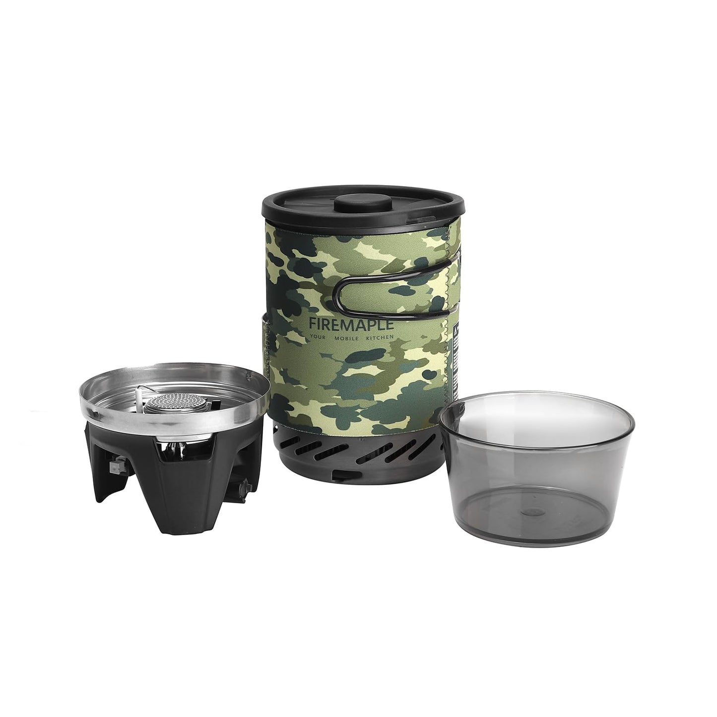 Fire-Maple "Fixed Star 1" Backpacking and Camping Stove System | Outdoor Propane Cooking Gear | Portable Pot/Jet Burner Set | Ideal for Hiking, Trekking, Fishing, Hunting Trips and Emergency Use
