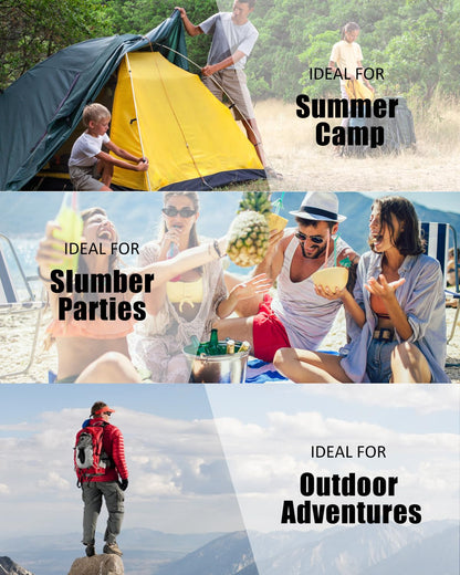 Sleeping Bags for Adults Backpacking Lightweight Waterproof- Cold Weather Sleeping Bag for Girls Boys Mens for Warm Camping Hiking Outdoor Travel Hunting with Compression Bags（Navy Blue）